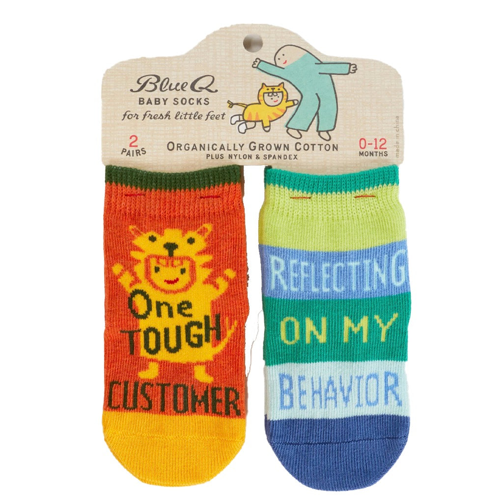 Customer/Behavior Baby Socks.