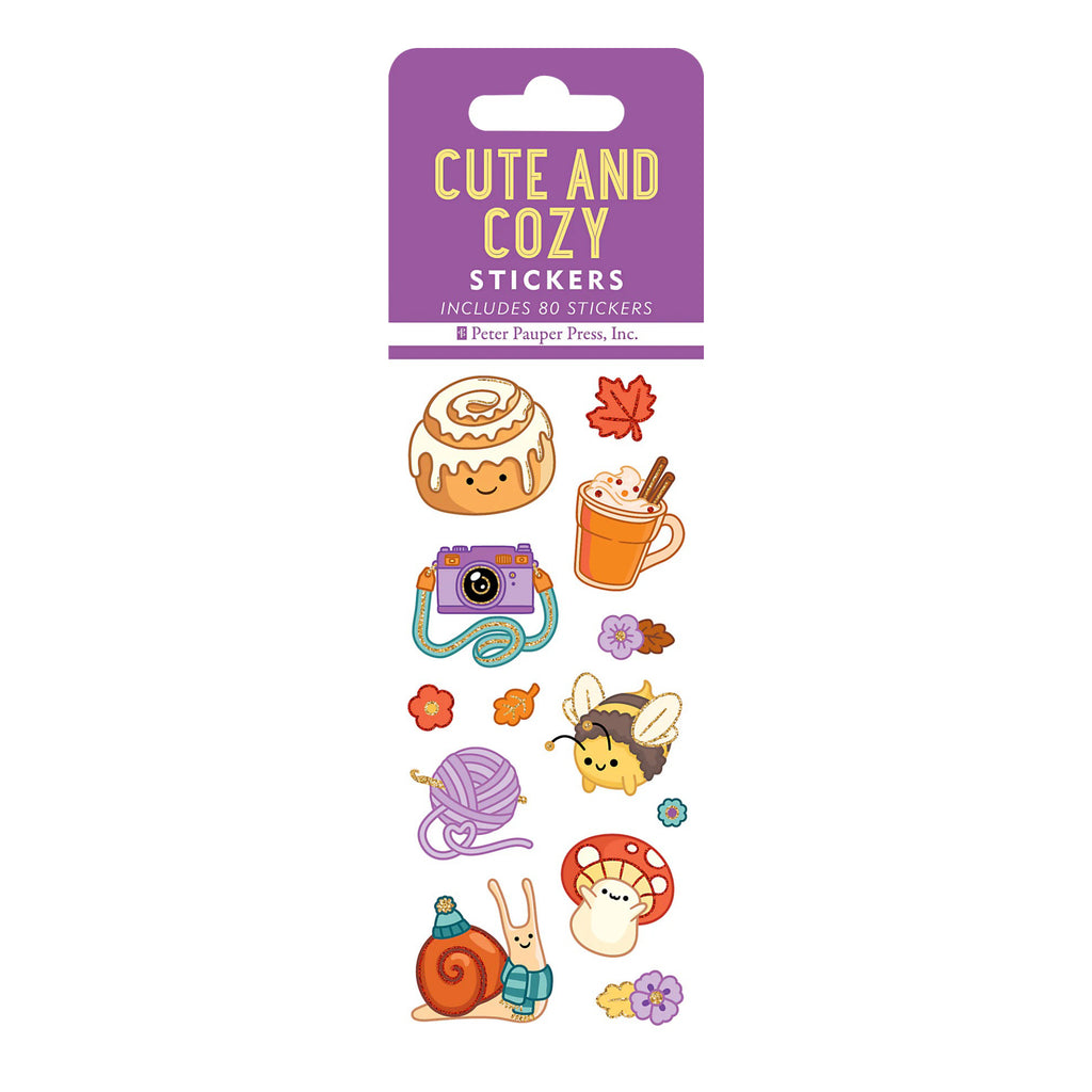 Cute & Cozy Sticker Set .