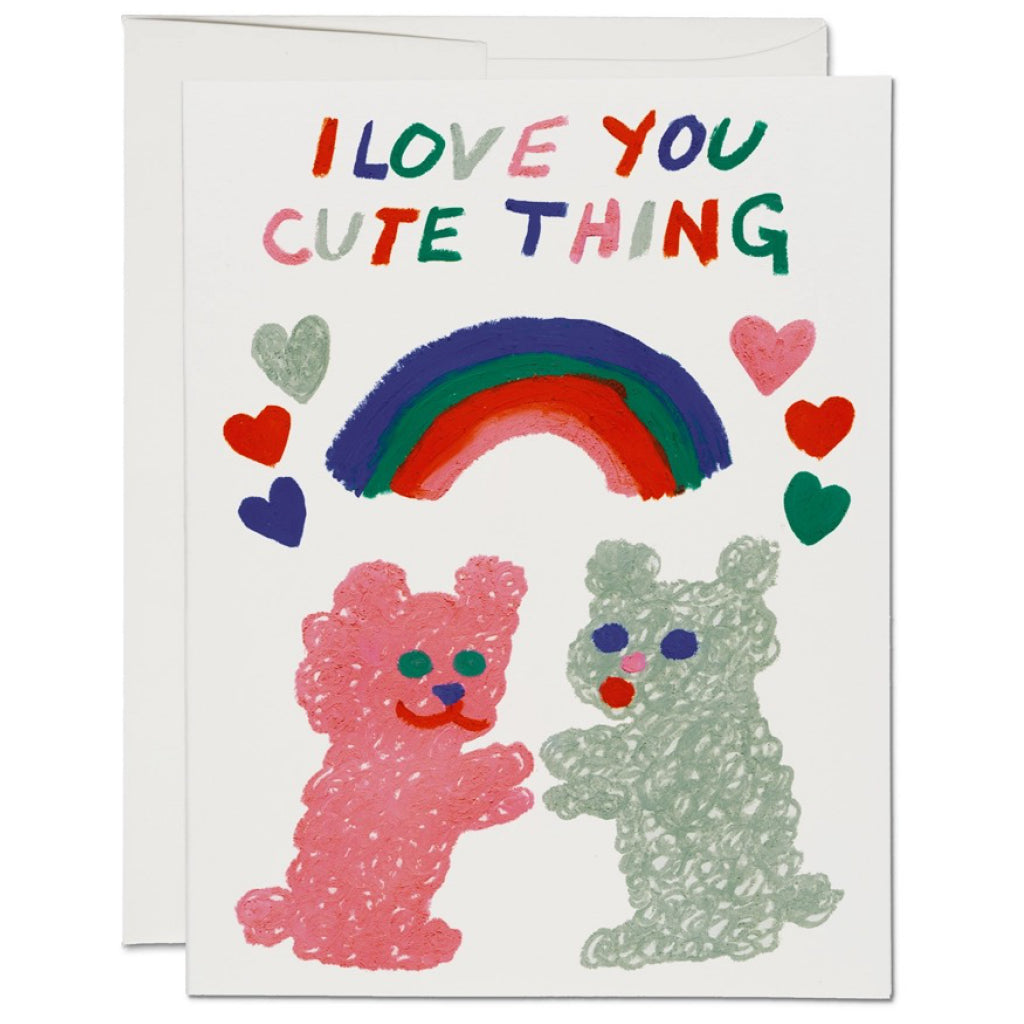 Cute Thing Love Card.