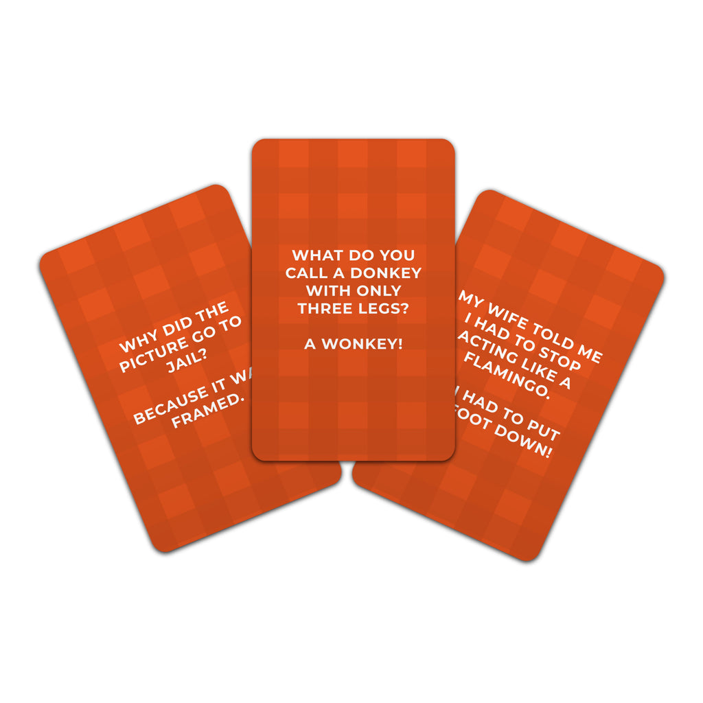 Dad Jokes Deck cards.