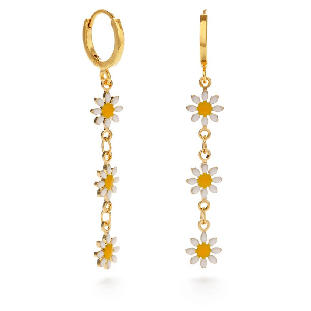 Daisy Chain Drop Earrings.