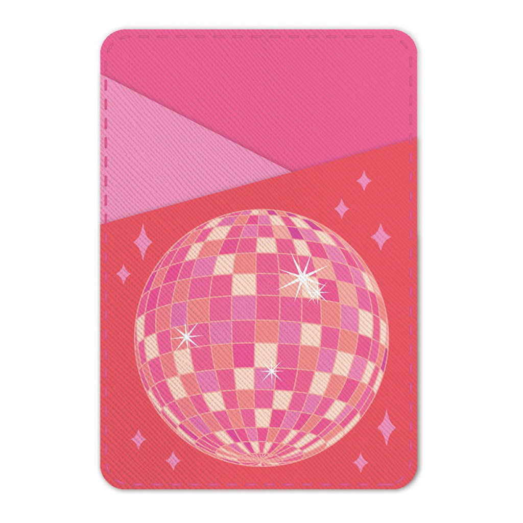 Dancing Queen Stick-On Cell Phone Wallet.