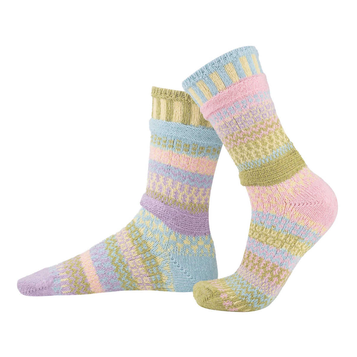 Daphne Mismatched Crew Socks | Solmate – Outer Layer