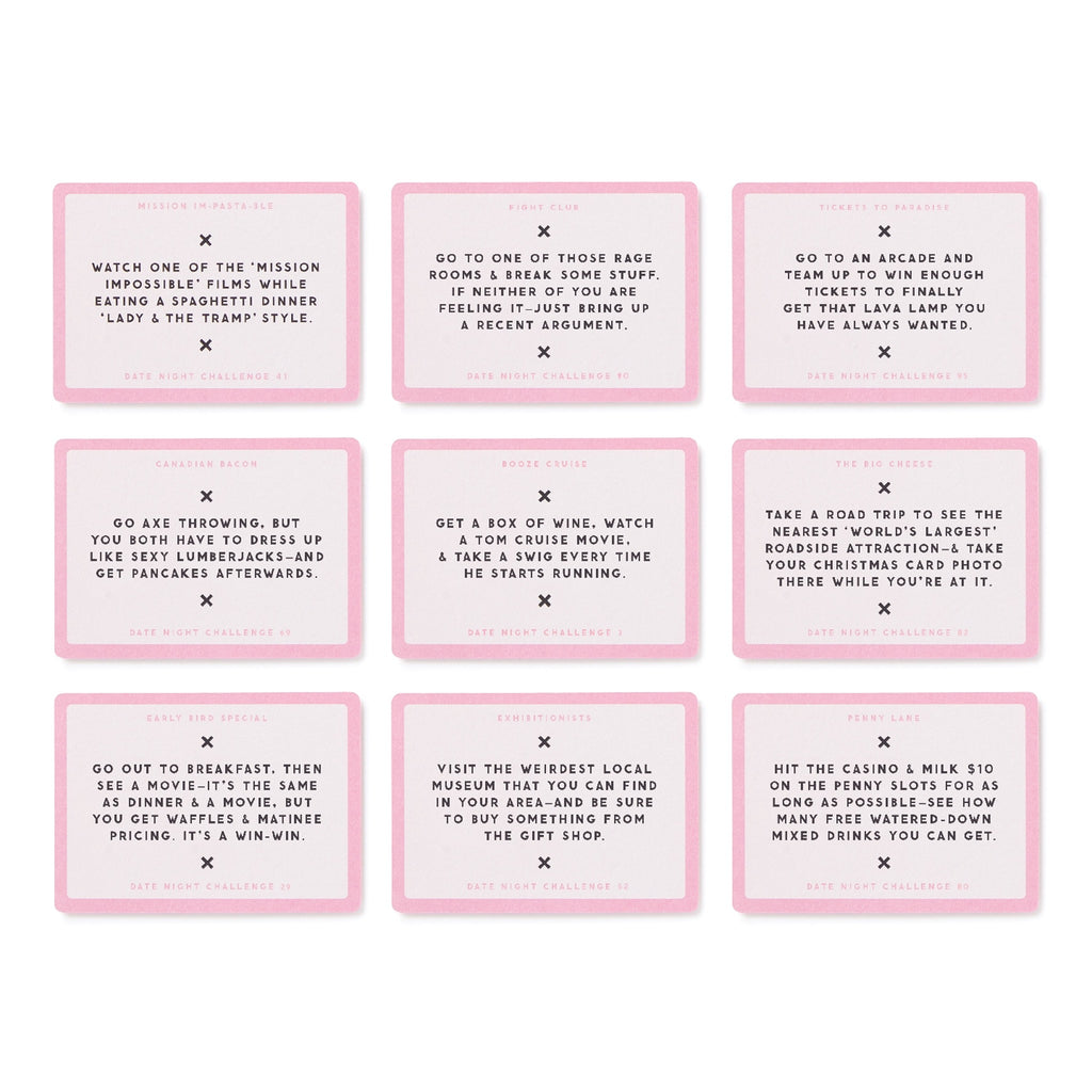 Date Night Challenges sample cards 2.
