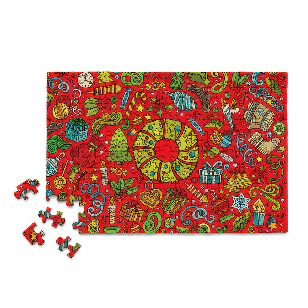 Deck The Halls Mini Jigsaw Puzzle.