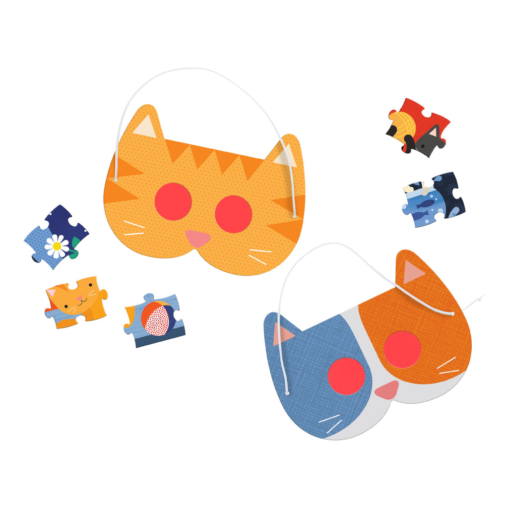 Decoder Puzzle: Catventures The Sleepover pieces.