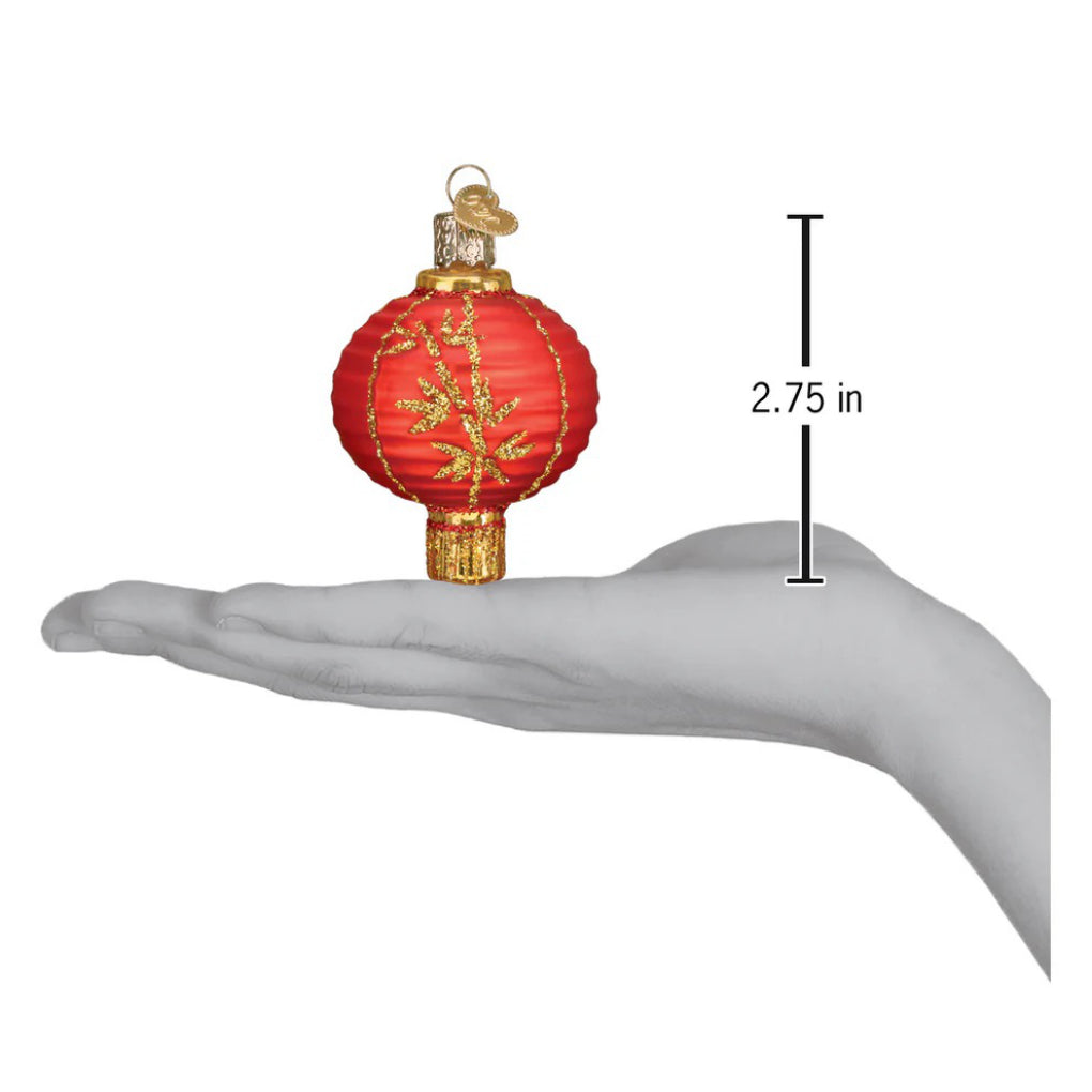 Dimensions of Chinese Lantern Ornament.