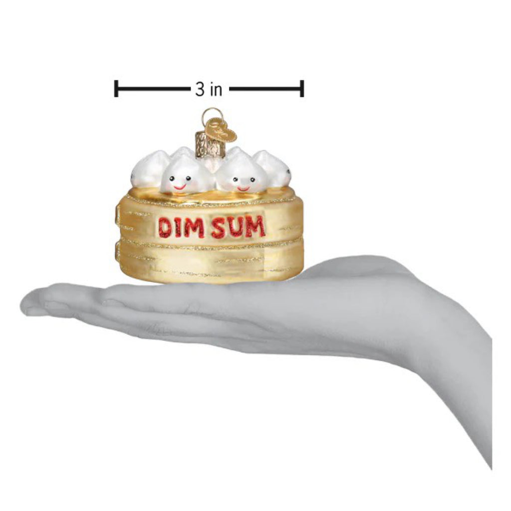 Dimensions of Dim Sum Ornament.