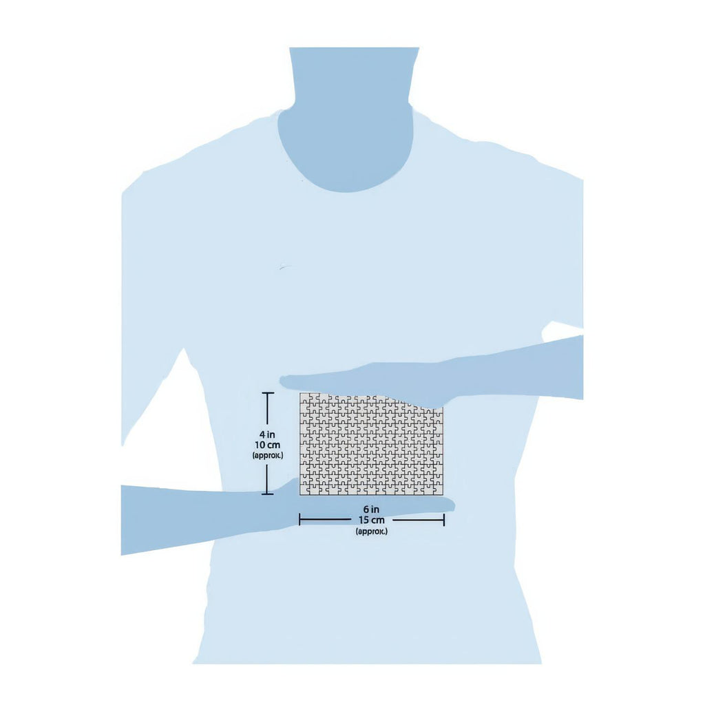 Dimensions of Nautical Mini Jigsaw Puzzle.