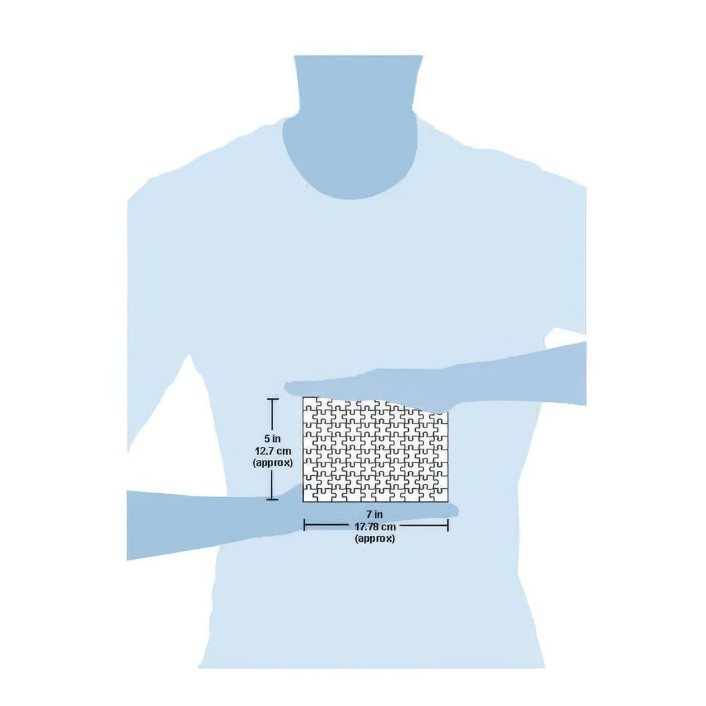 Dimensions of The Dog Pack Puzzle Pack.