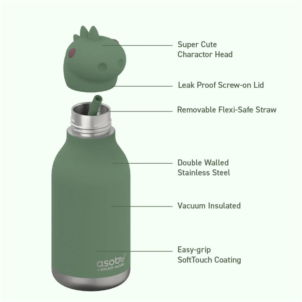 Dinosaur Bestie Bottle - features 2.