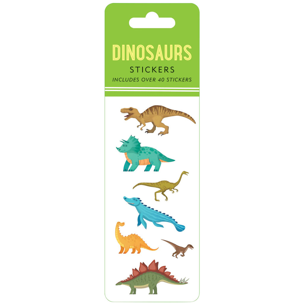 Dinosaur stickers.