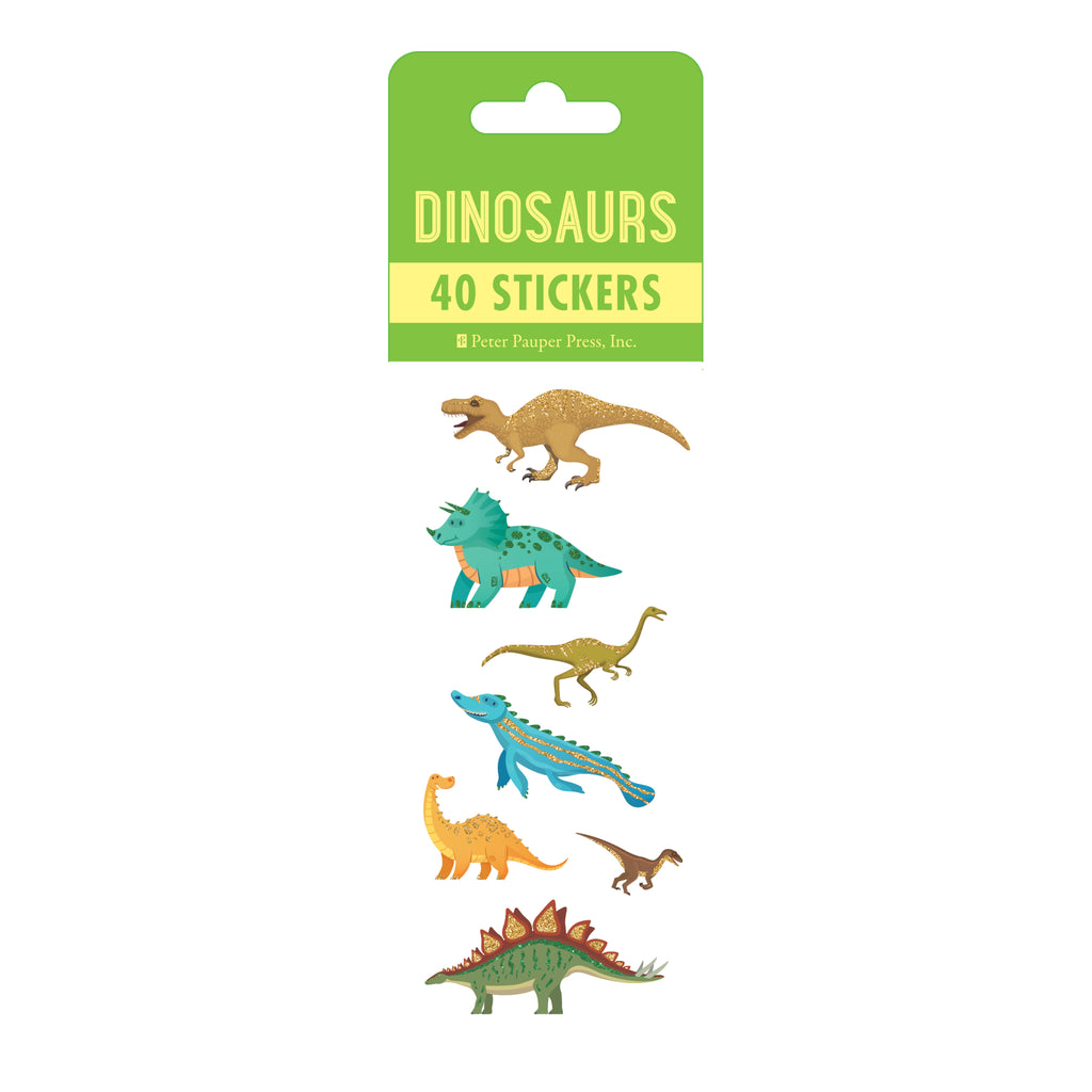 Dinosaur stickers.