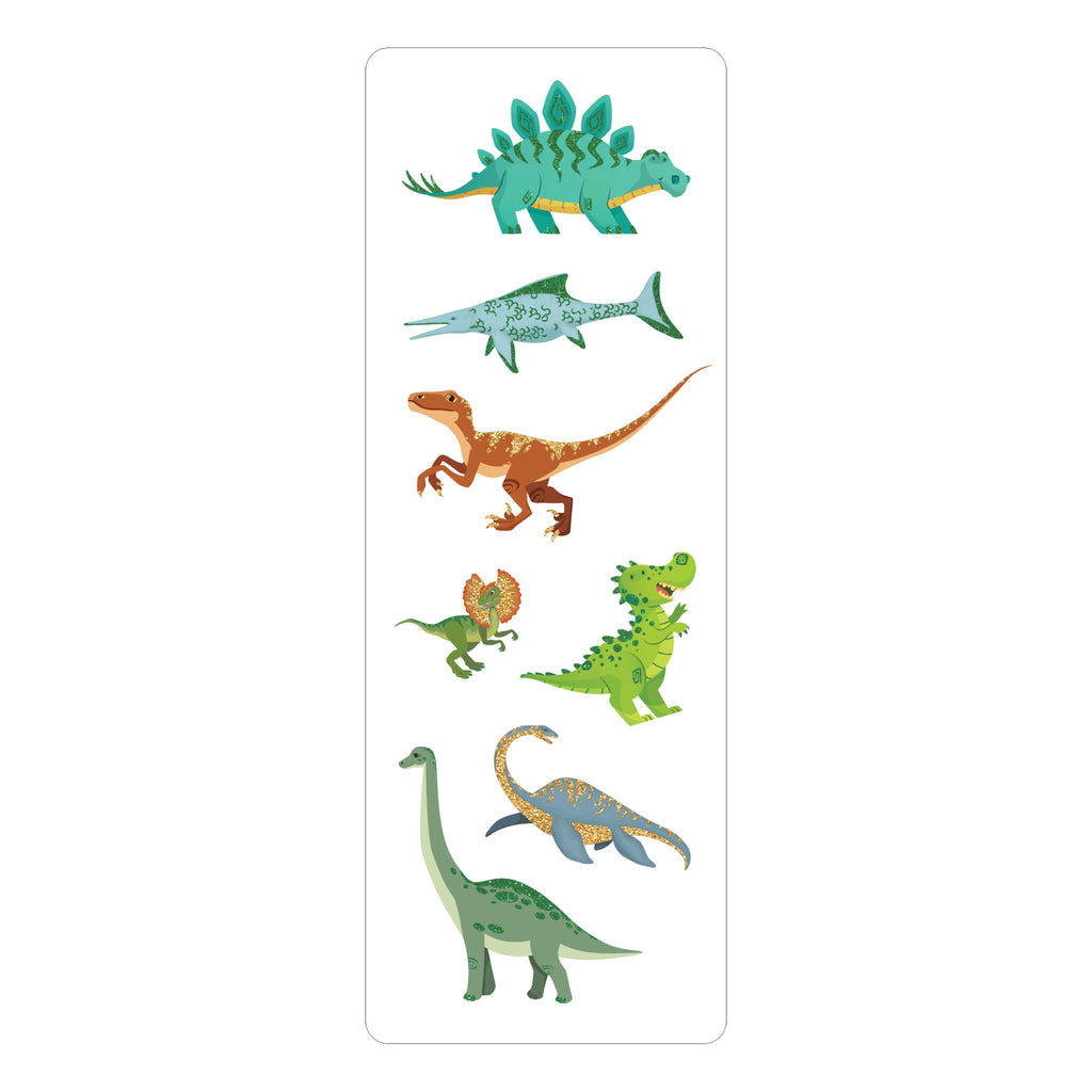 Dinosaurs Sticker Set sample page 1.