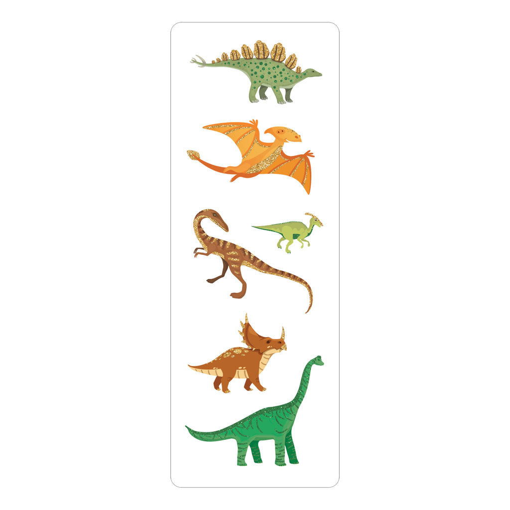 Dinosaurs Sticker Set sample page 3.