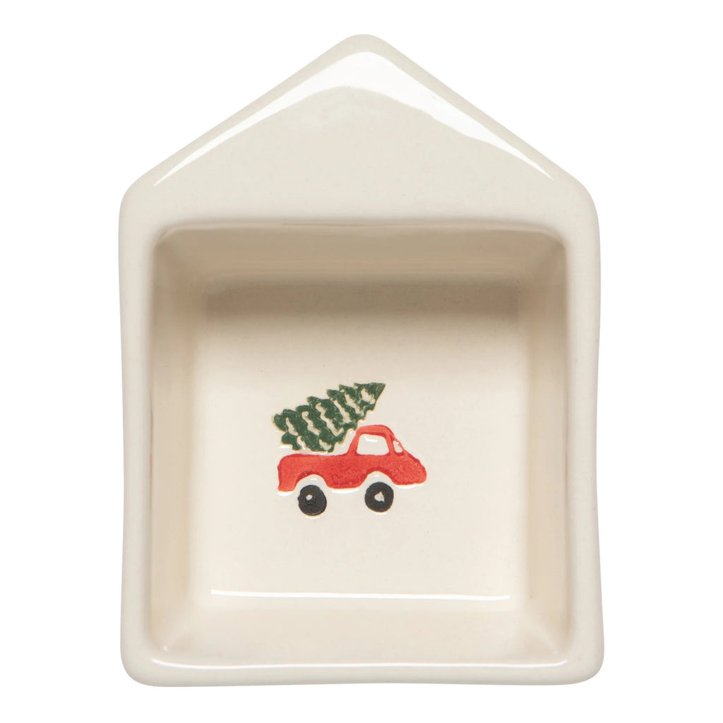 Dipping Dish with tree being transported.
