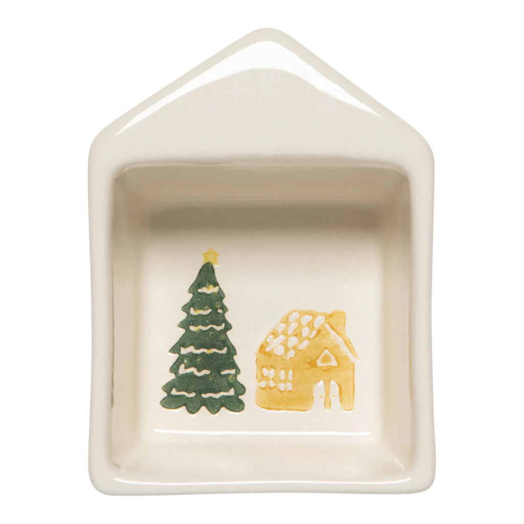 Dipping Dish with tree.