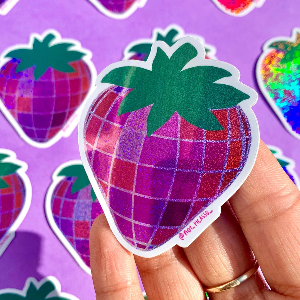 Disco Berry Sticker.