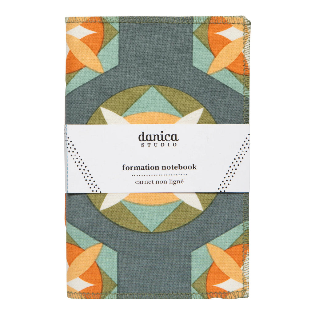 Disco Formation Notebook packaging.