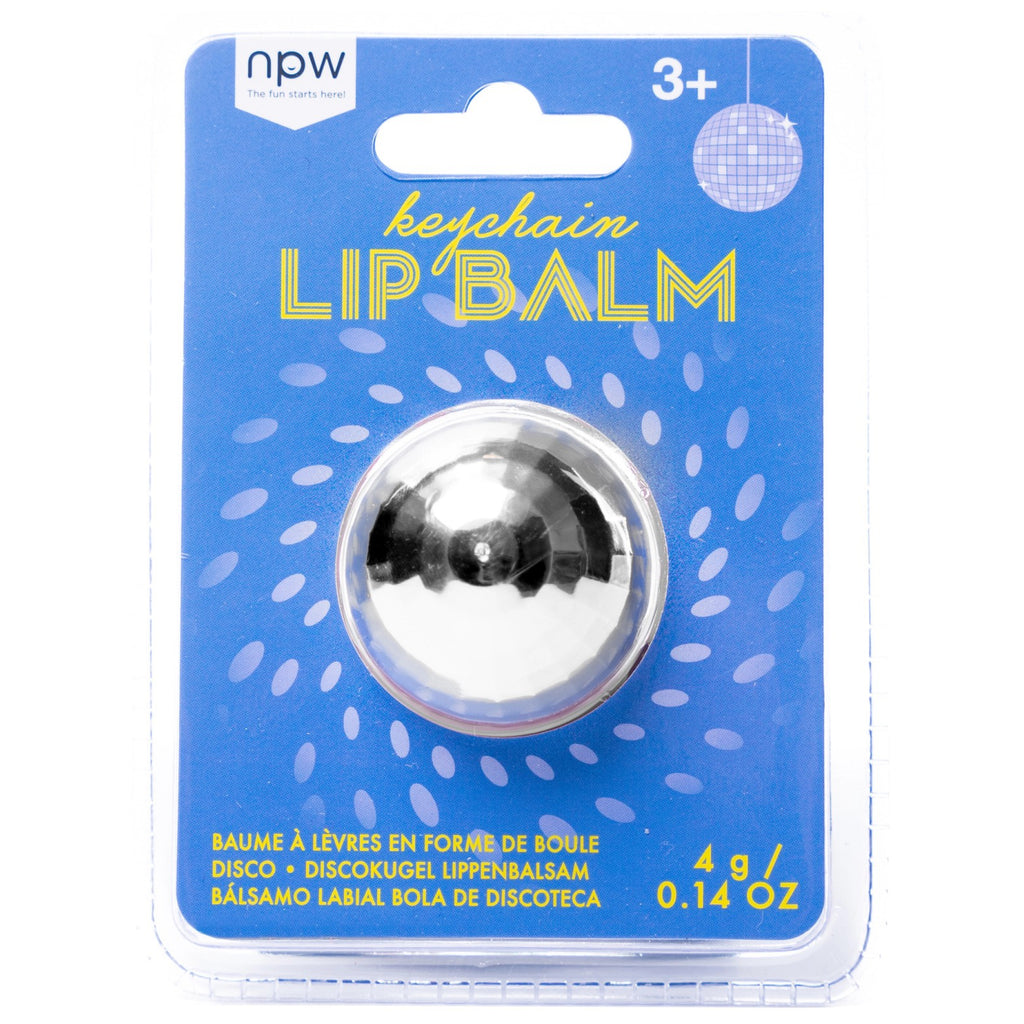 Disco Lip Balm packaging.