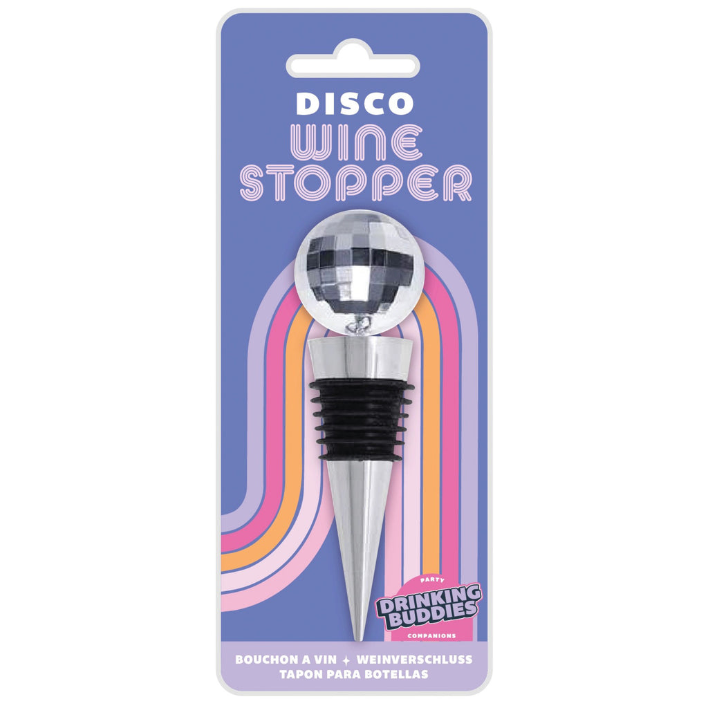 Disco Wine Stopper packaging.