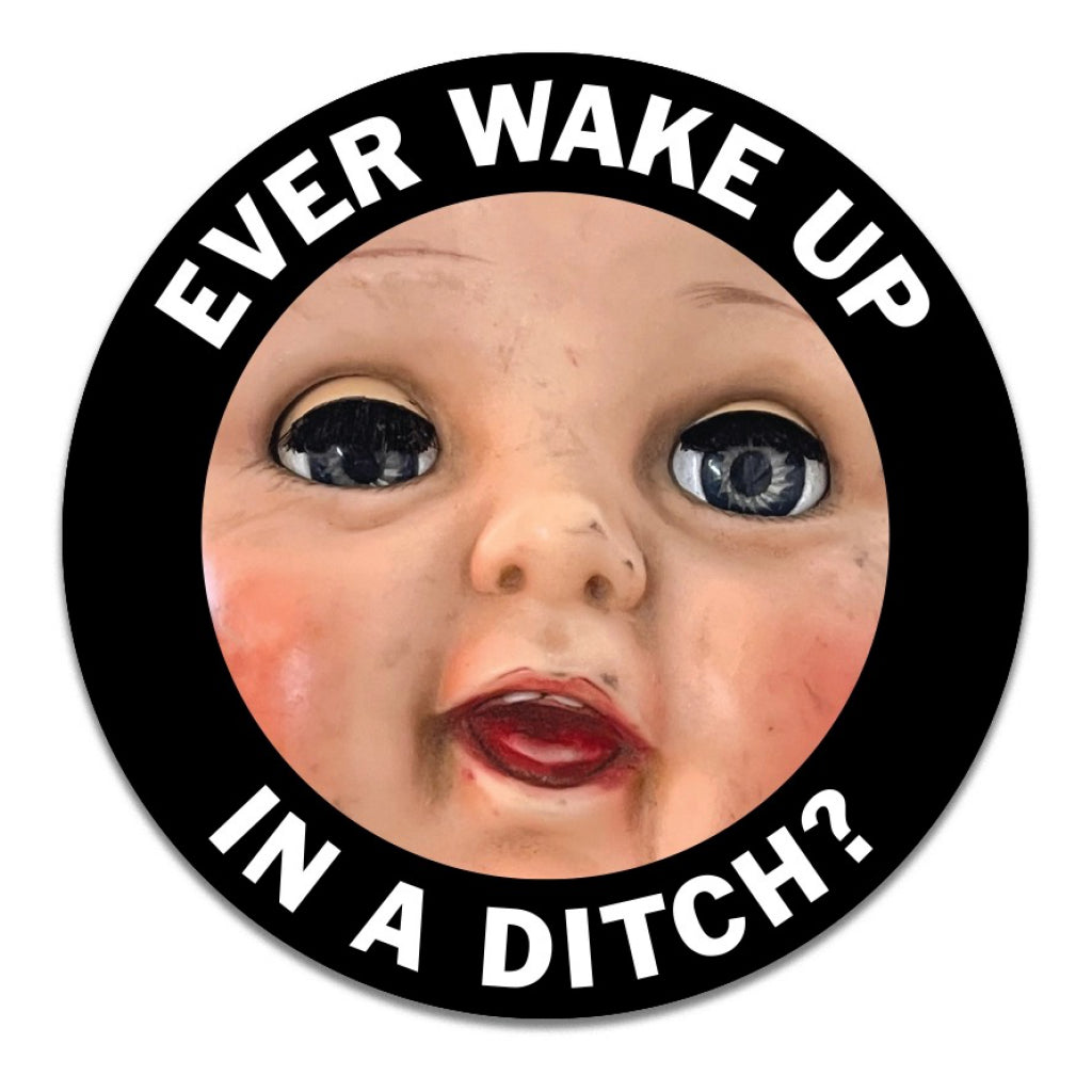 Ditch Doll Sticker.