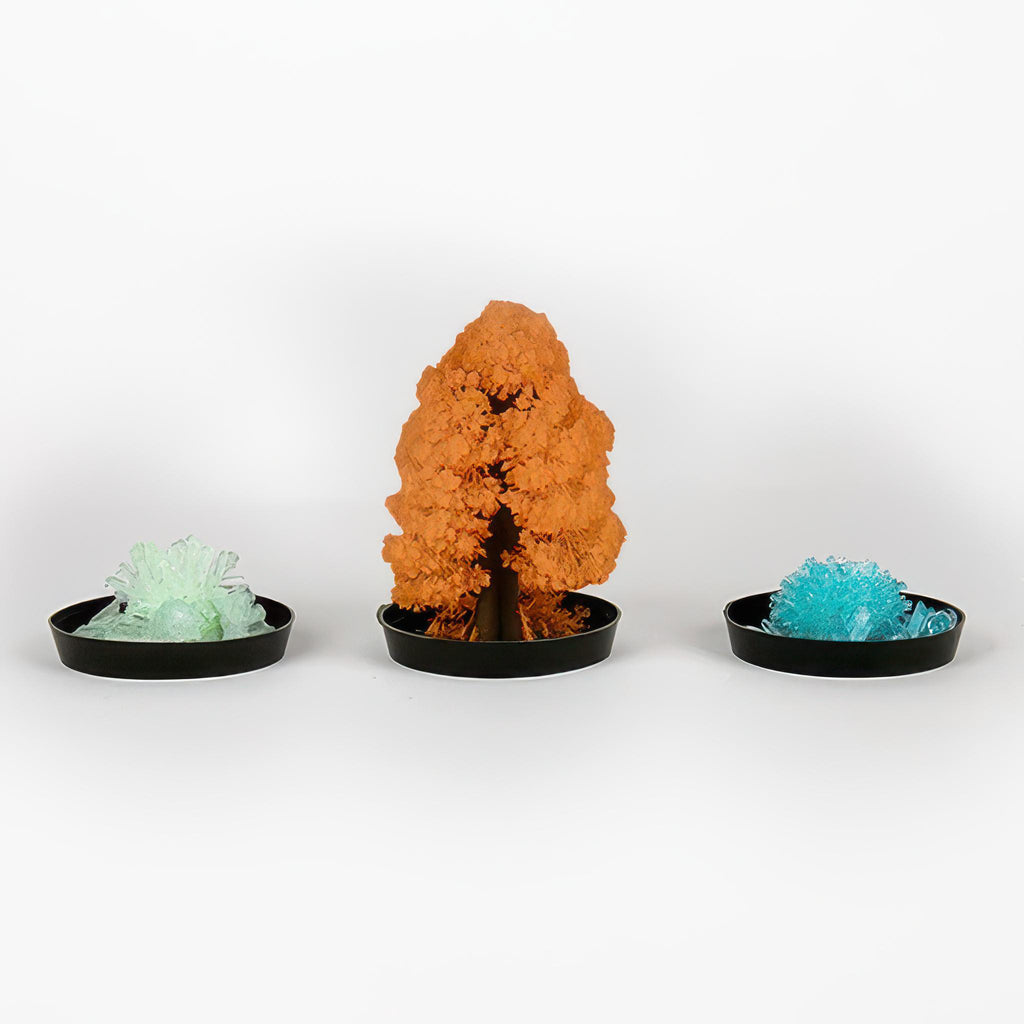 DIY Crystal Kit on table.