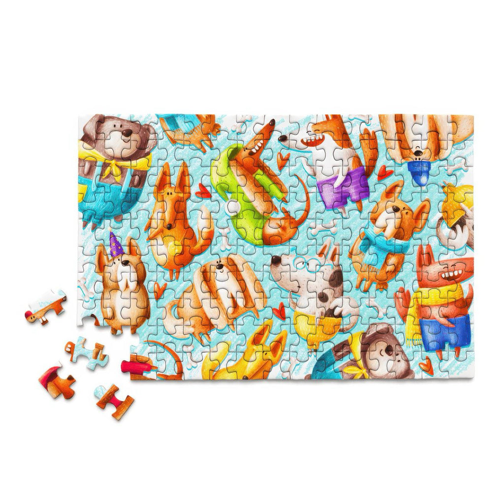 Dog Gone It Mini Jigsaw Puzzle.