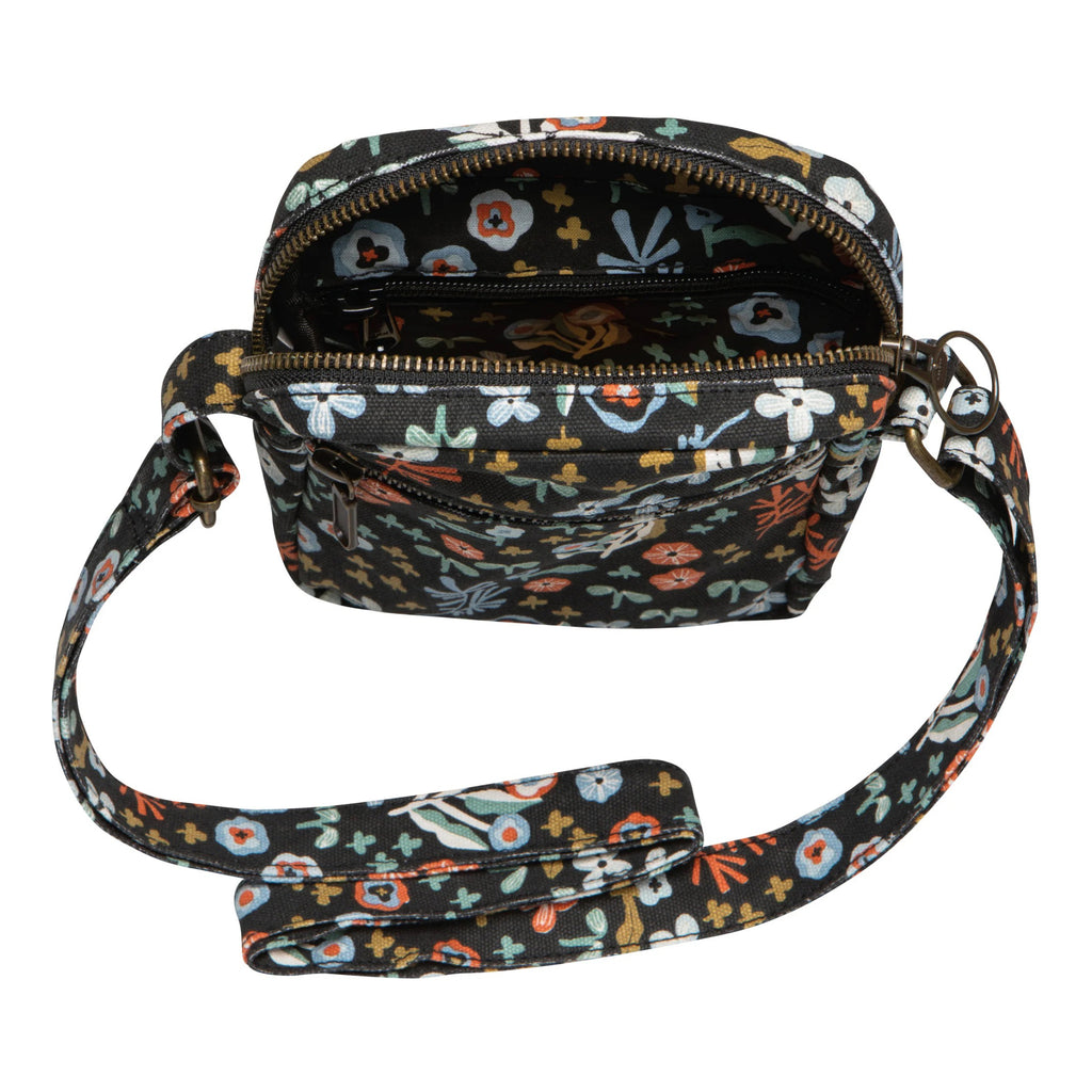 Dogwood Crossbody Bag open.
