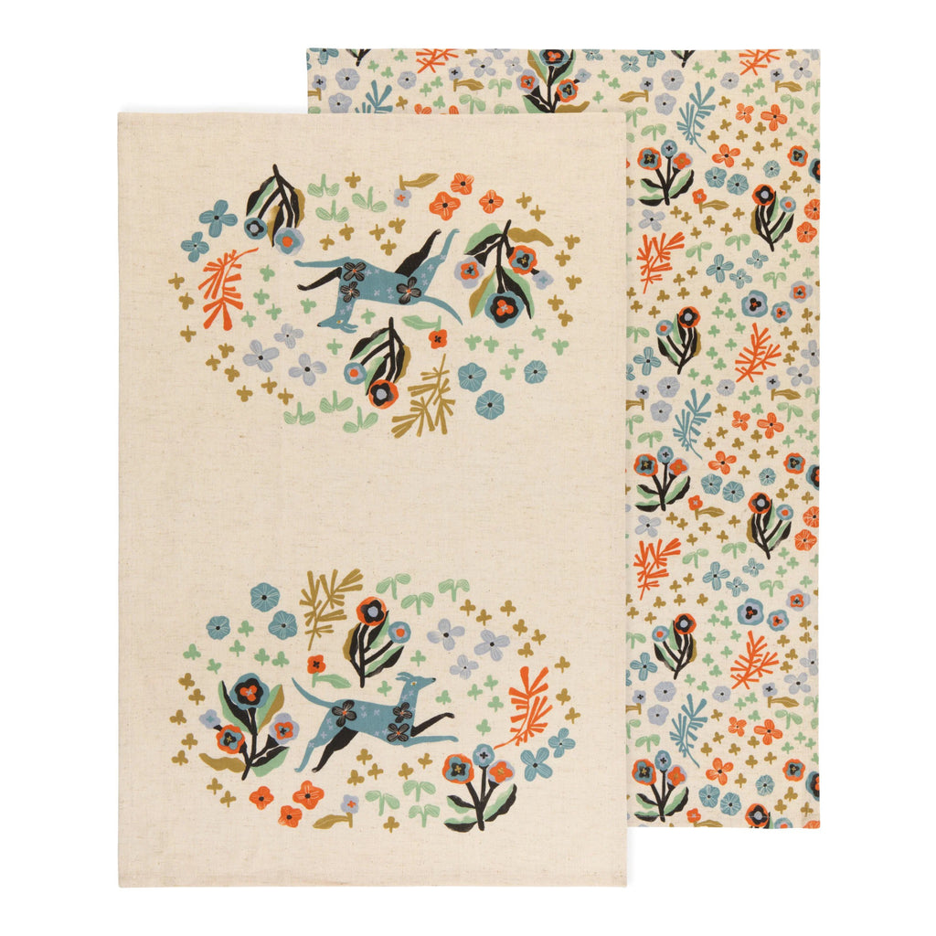 Dogwood Dishtowels Set of 2.