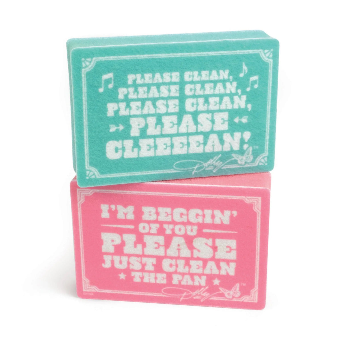 Dolly Parton Sink Sign Sponges | Fred & Friends – Outer Layer
