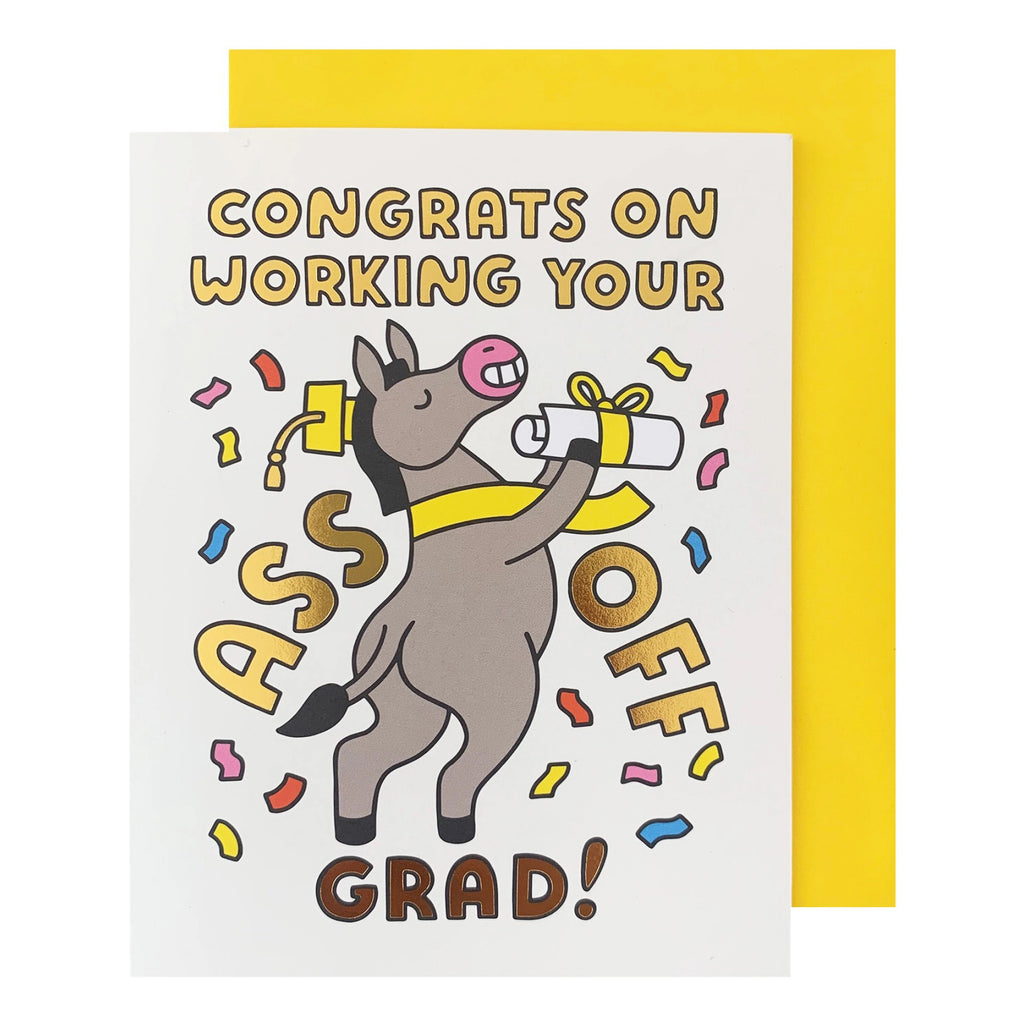 Donkey Graduation Card | The Social Type – Outer Layer