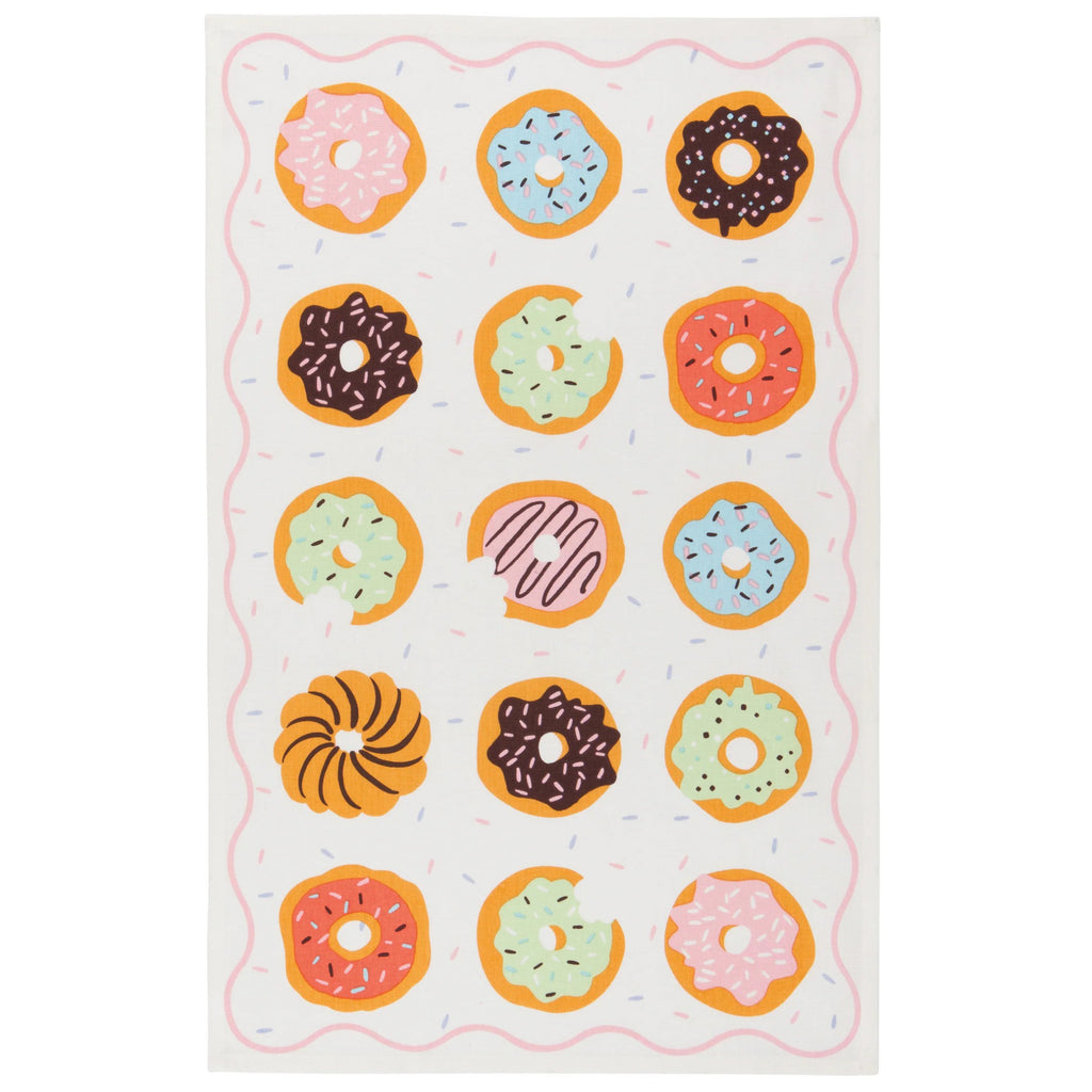 Donuts Cotton Dishtowels.