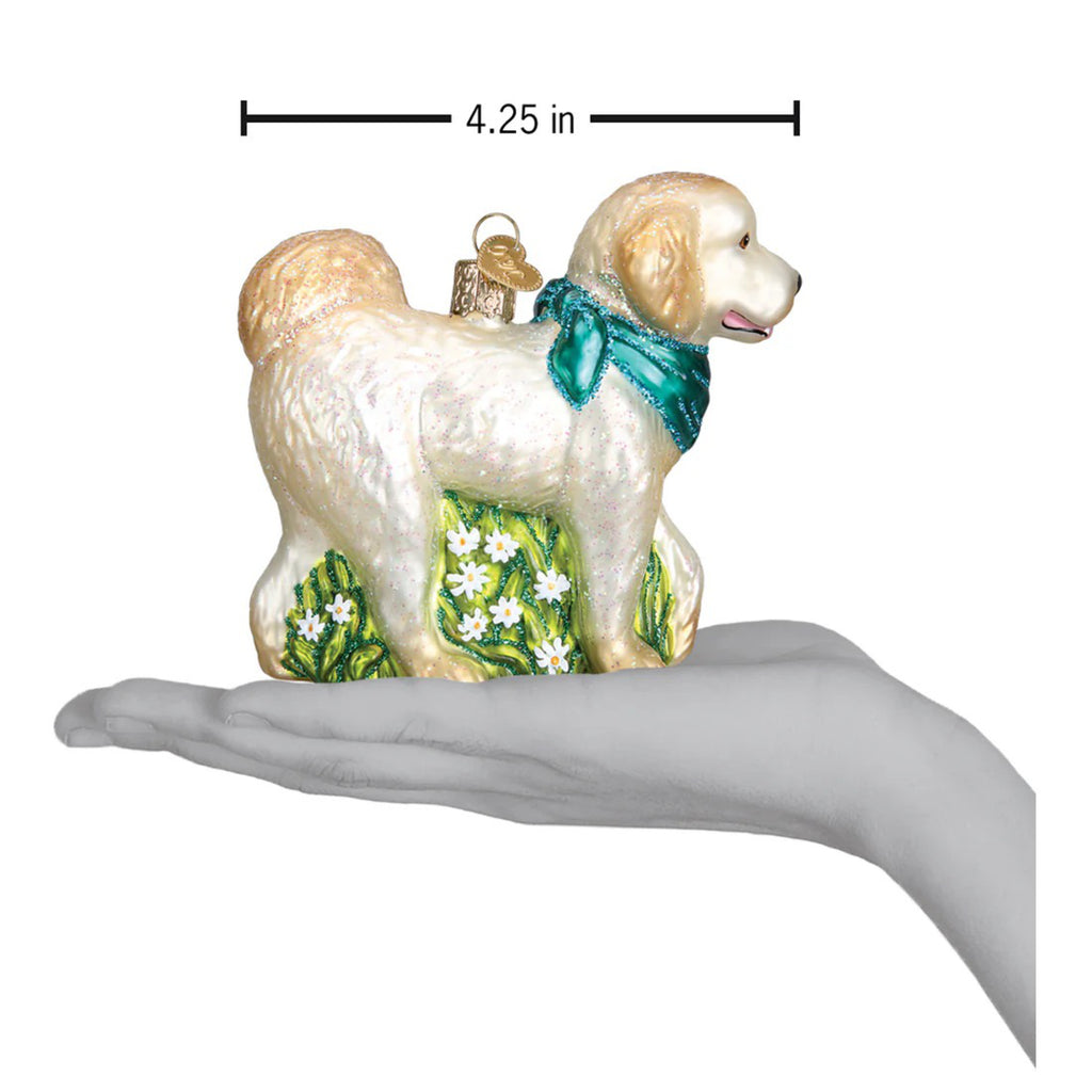 Doodle Dog Ornament h.