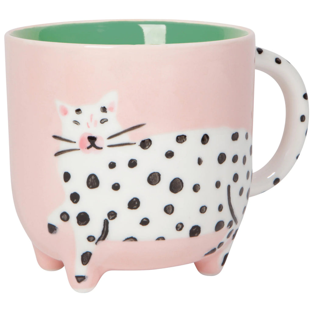 Dotty Cat Critter Mug.