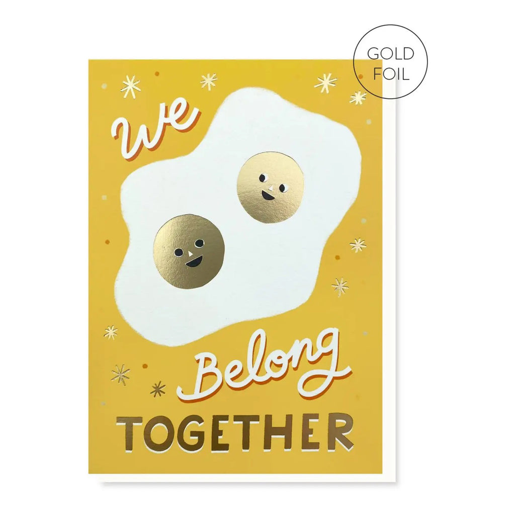 Double Yolker Anniversary Card.