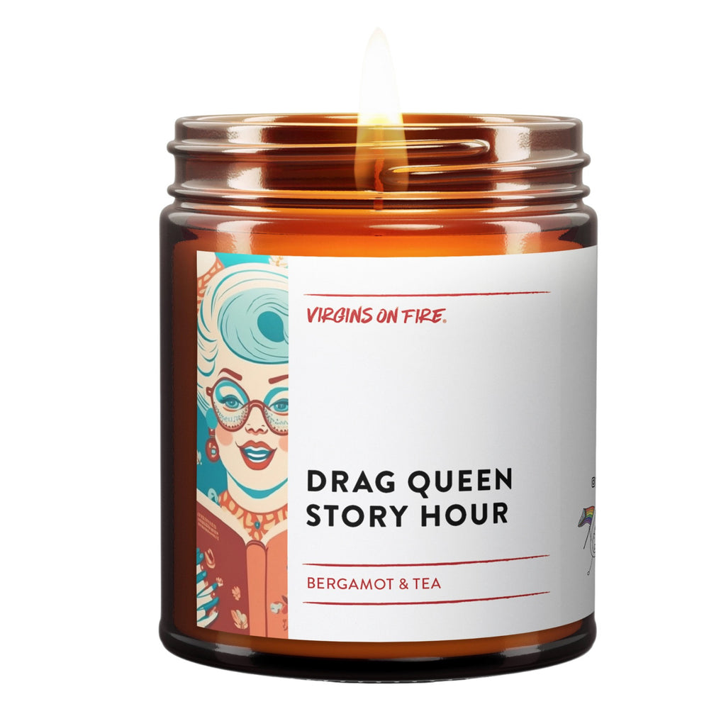 Drag Queen Story Hour Candle.