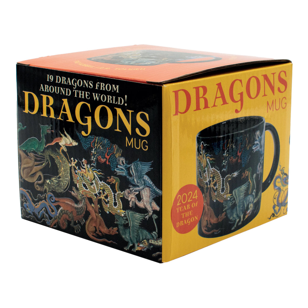 Dragons Mug packaging.