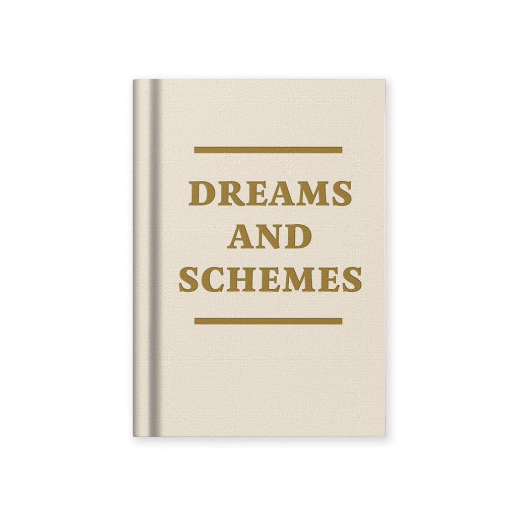 Dreams And Schemes Mini Hardback Notebook.