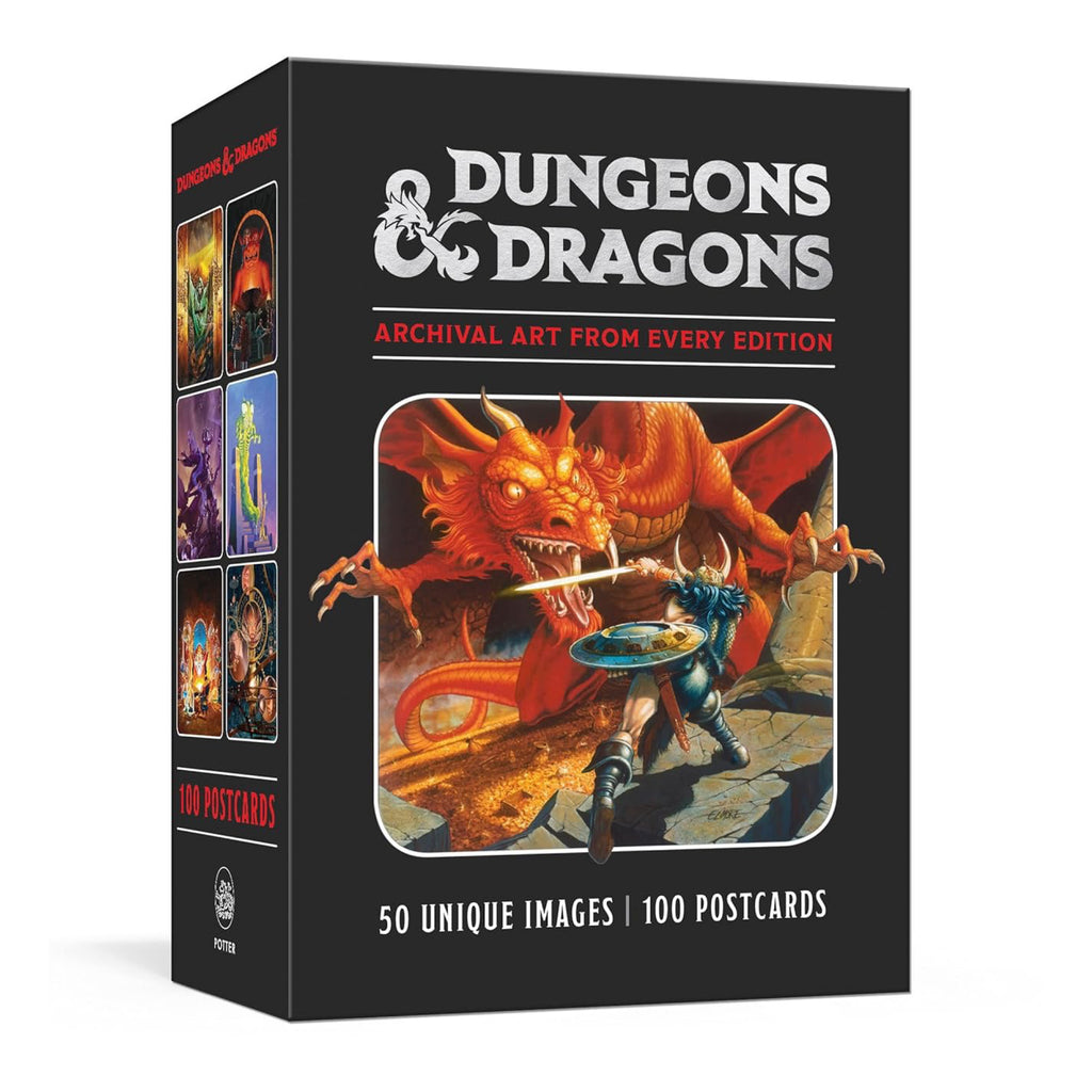 Dungeons & Dragons 100 Postcards: Archival Art From Every Edition.