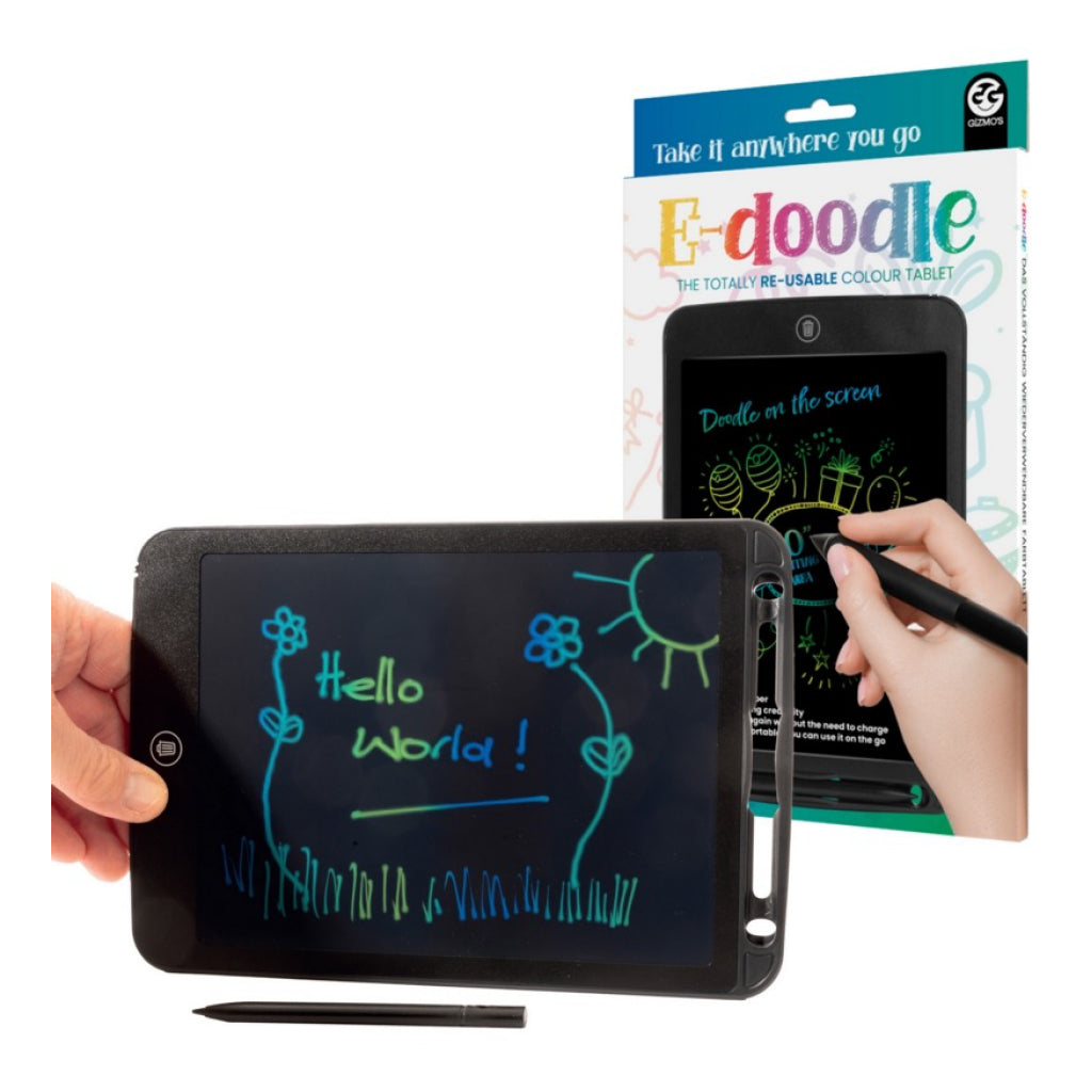 E-Doodle packaging.