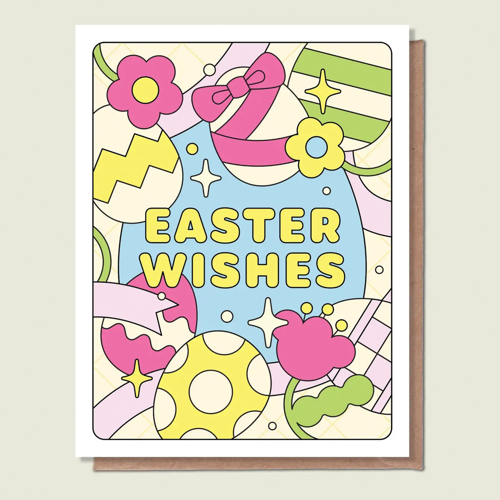 Easter Wishes Greeting Card.