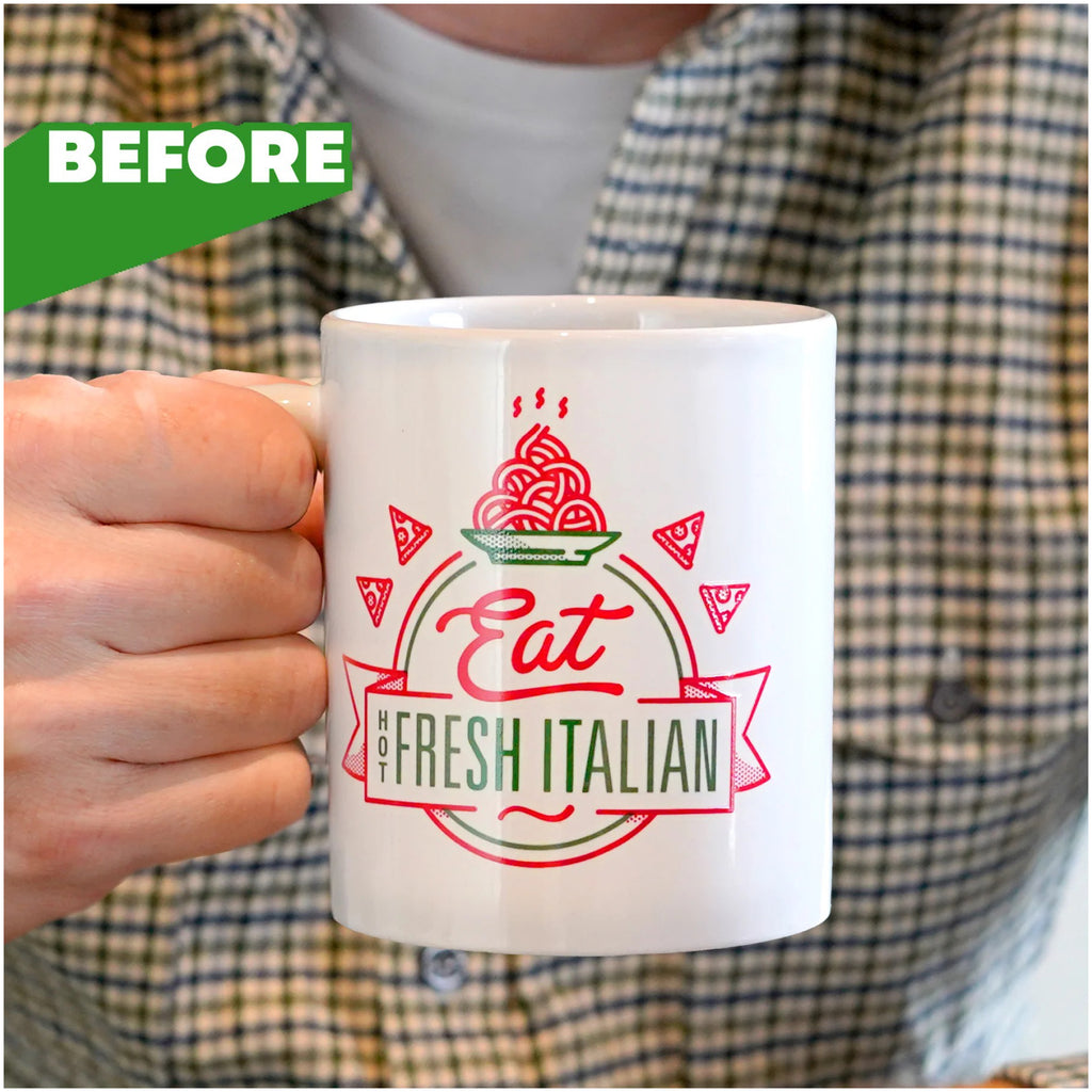 Eat Fresh Italian Rude Heat Change Mug - before.