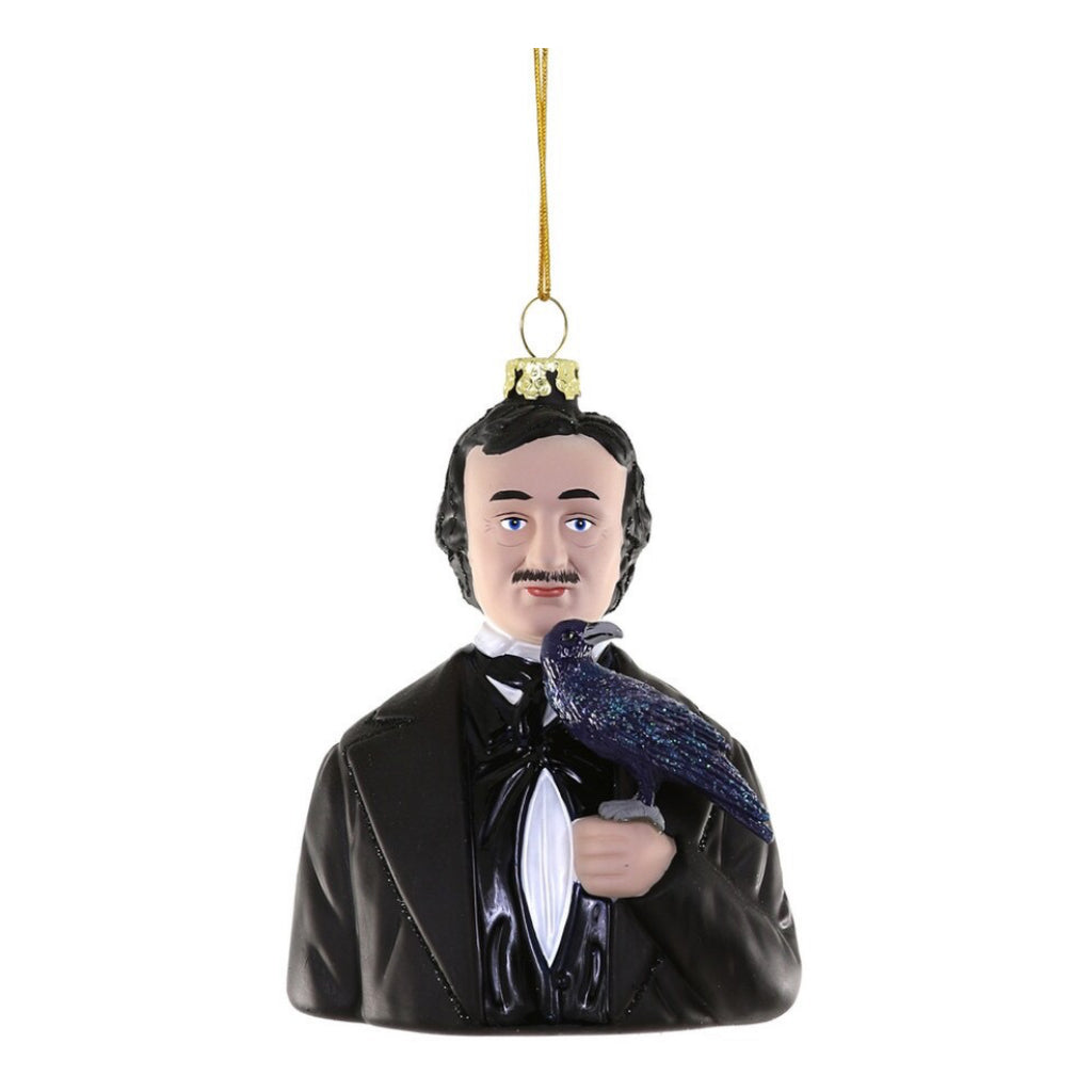 Edgar Allan Poe Ornament.