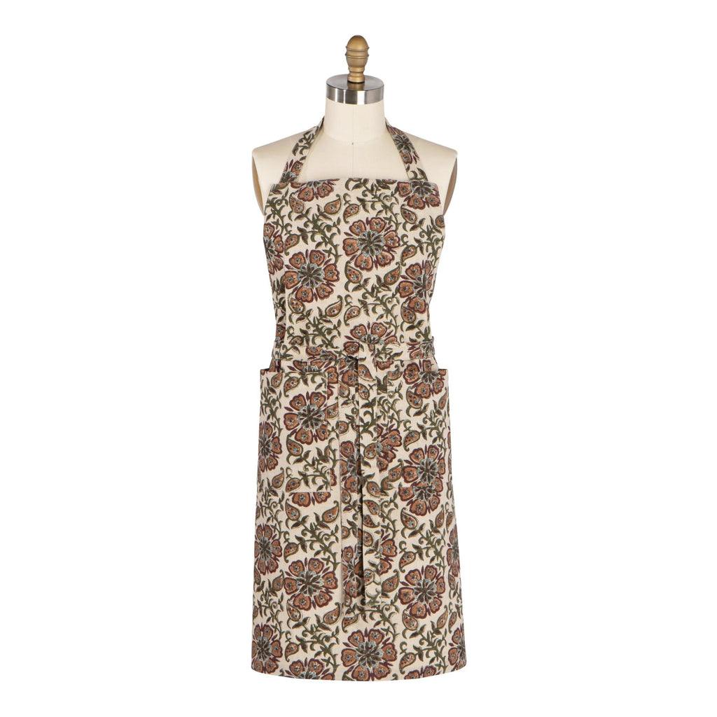 Elysian Block Print Apron.