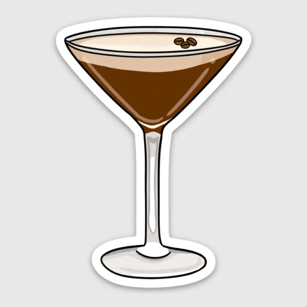 Espresso Martini Sticker.