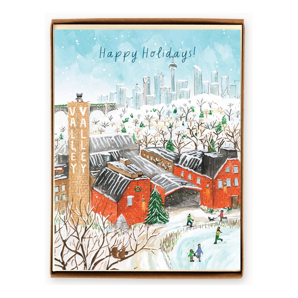 Evergreen Brickworks Boxed Holiday Cards.