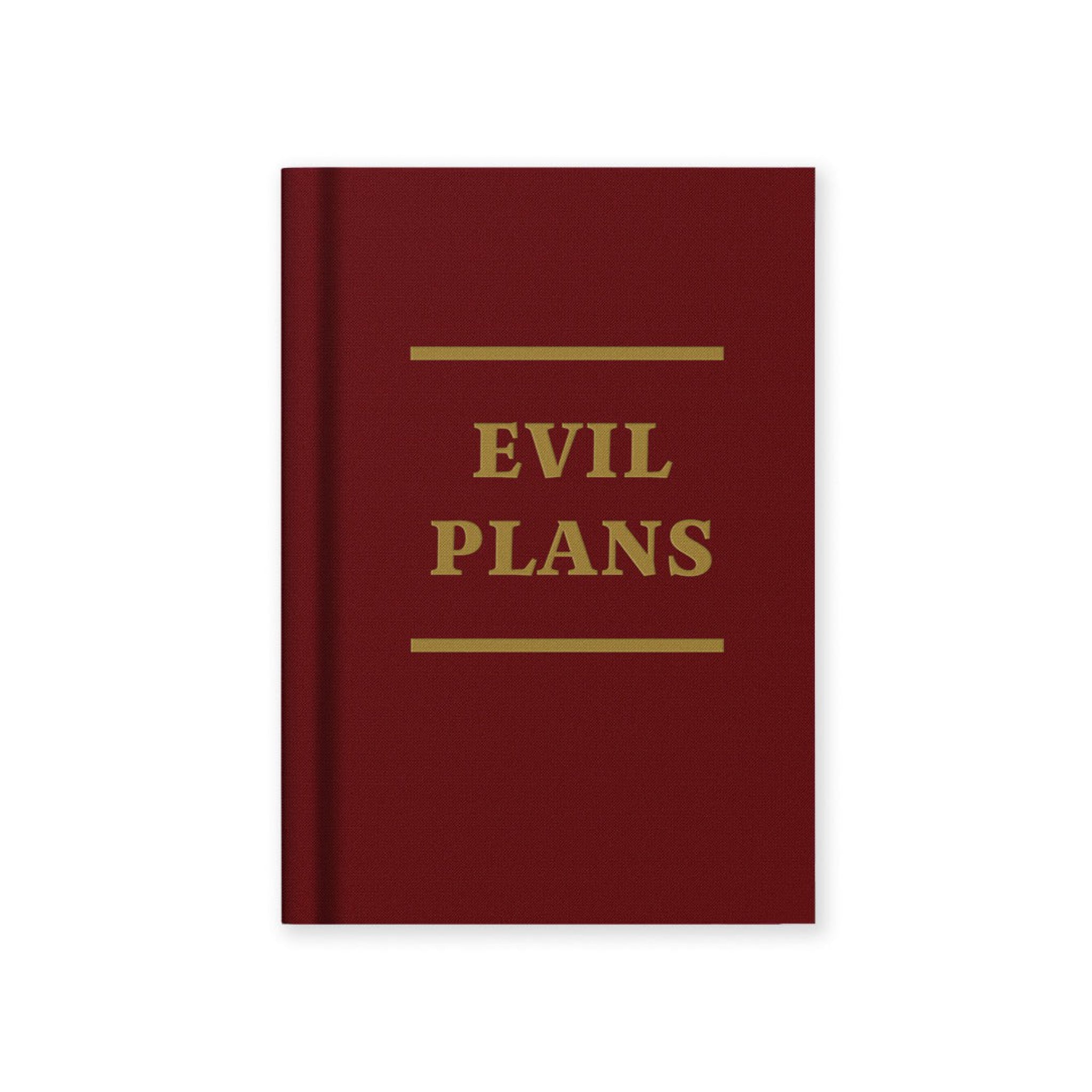 Evil Notebook Evil Plans Mini Hardback Notebook | Ohh Deer – Outer Layer