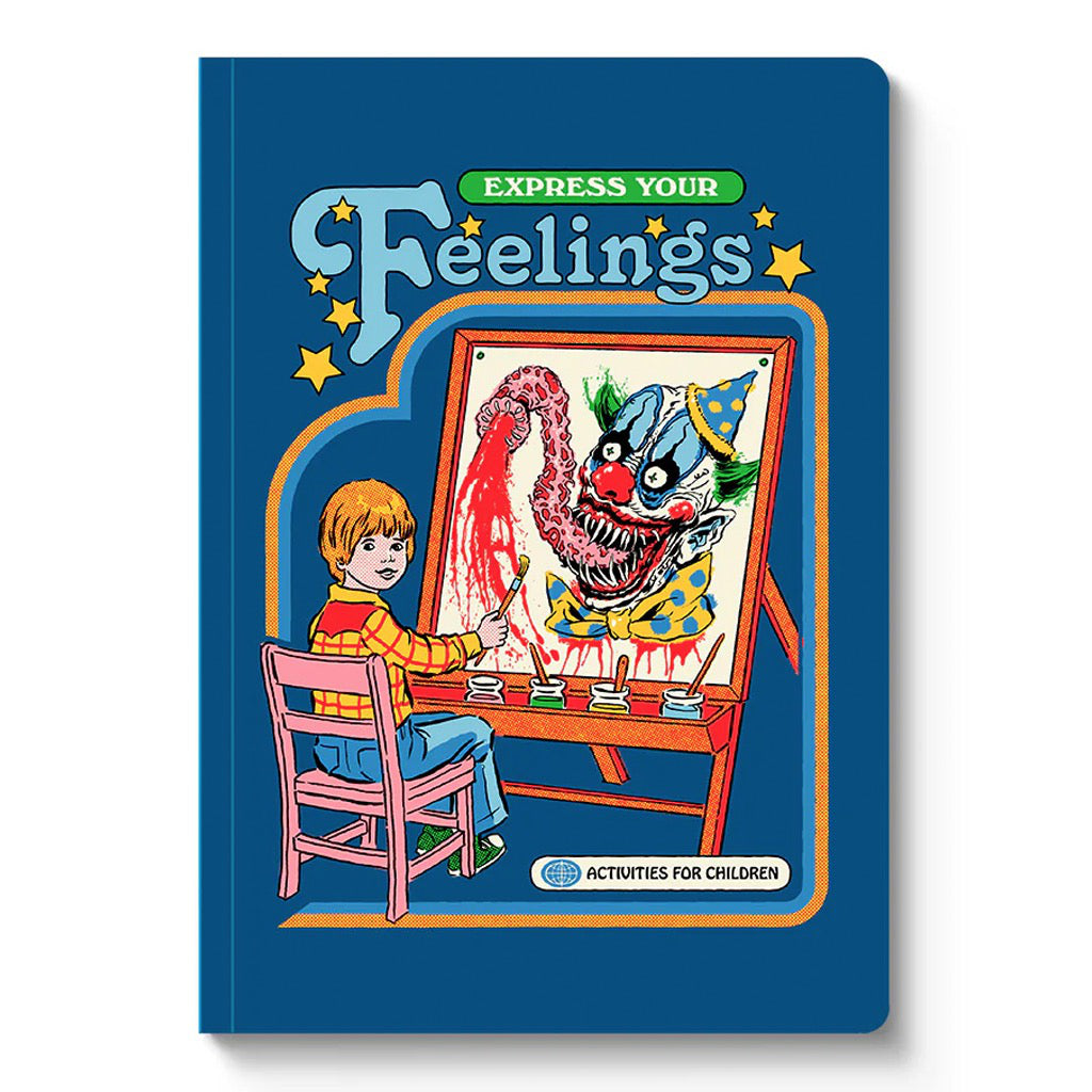 Express Your Feelings Paperback Notebook.