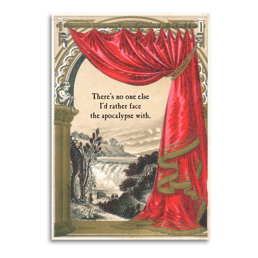 Face the Apocalypse Card.
